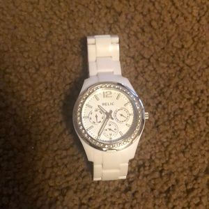 Relic waterproof watch